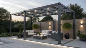Agrandir son espace de vie extérieur à Bayonne avec une pergola moderne et design